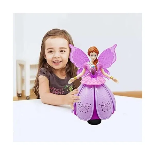 Robot de baile para niñas Girar Paseo Eléctrico Princesa_2