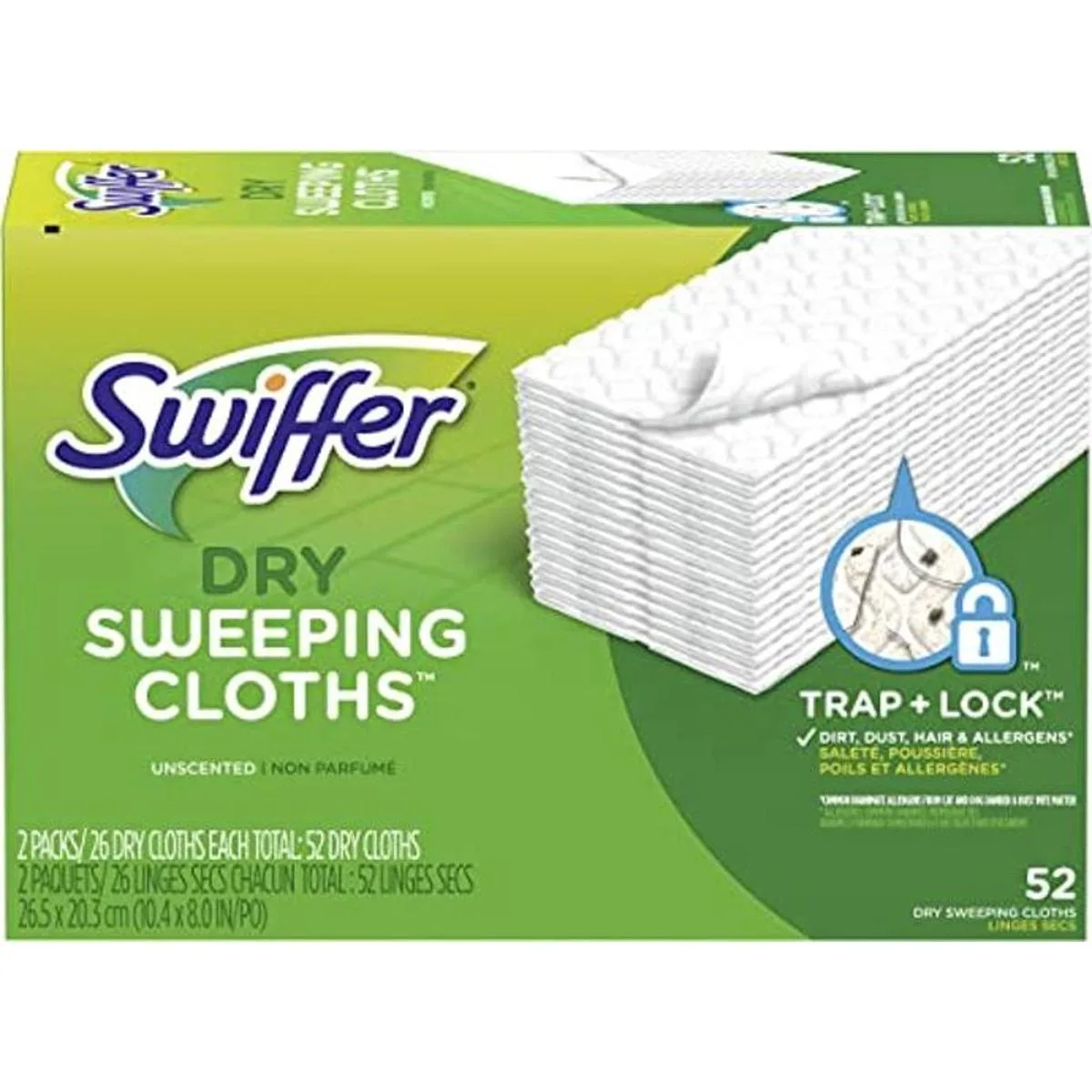 Swiffer Sweeper Almohadilla de barrido en seco múltiples_1
