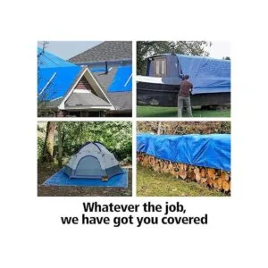 Lona de 10 x 12 pies lona de plástico impermeable de_6