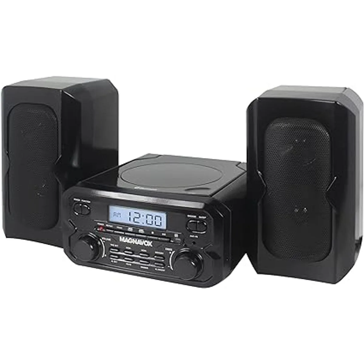 Magnavox MM435MBK Sistema compacto de estante de CD de 3_2