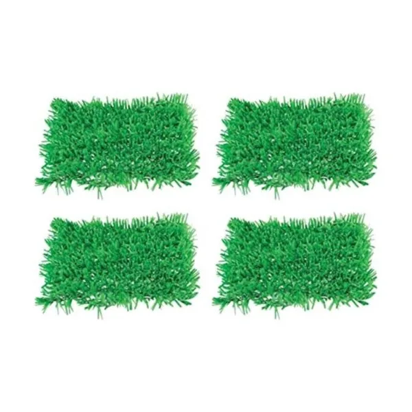 Beistle 4 alfombrillas de papel de seda verde para_1