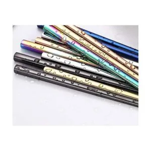 Koolemon Juego de 5 palillos de acero inoxidable 304_5