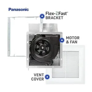 Panasonic FV0810VSS1 WhisperValue DC Ventilador de_4