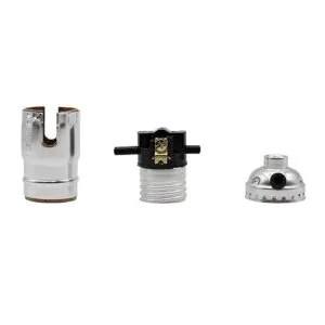 Creative Hobbies Base de plata push Thru onoff lámpara_3