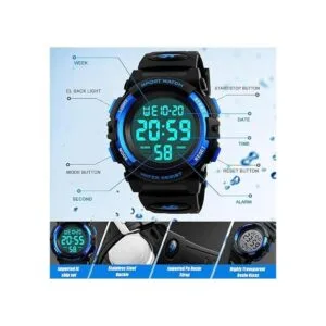 Reloj digital para niños deportivo resistente al agua_2