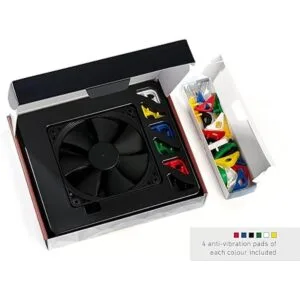 Noctua NFF12 PWM chromax.Black.swap ventilador silencioso_4