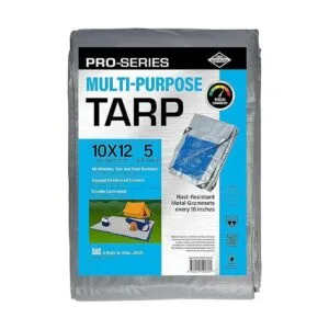 Lona de 10 x 12 pies lona de plástico impermeable de_1