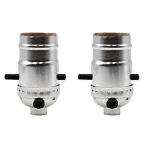 Creative Hobbies Base de plata push Thru onoff lámpara_1