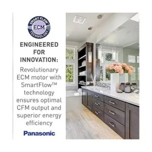 Panasonic FV0810VSS1 WhisperValue DC Ventilador de_6