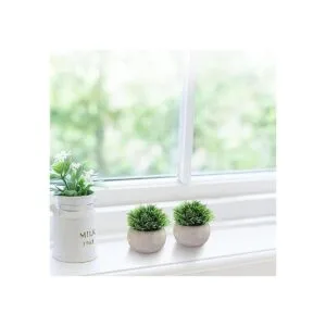 THE BLOOM TIMES 2 piezas de plantas falsas para decoración_3