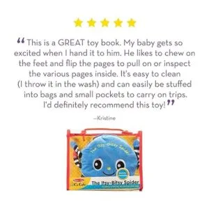 Melissa Doug Ks Kids ItsyBitsy Spider Libro de_6