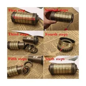 Criptex miniatura del Código da Vinci para regalo de San_6