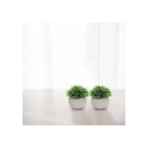 THE BLOOM TIMES 2 piezas de plantas falsas para decoración_4