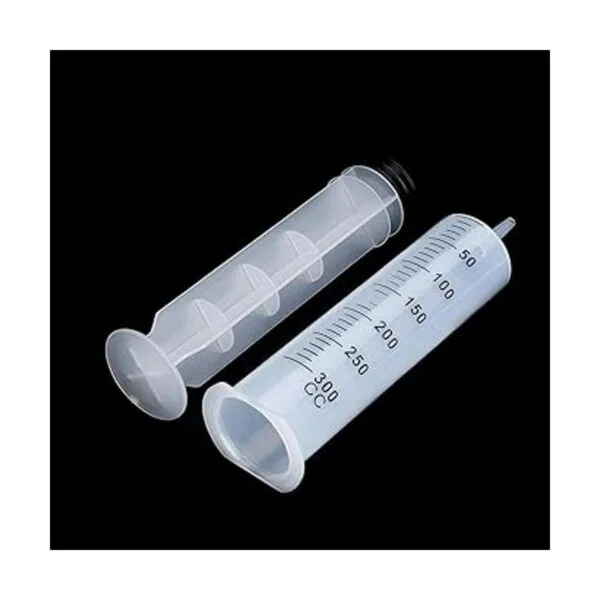 2 juegos de jeringas grandes de 10.1 fl oz con tubos de_5