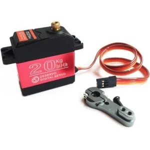 Annimos Linterna digital de 44.1 lbs RC Servo de metal de_3