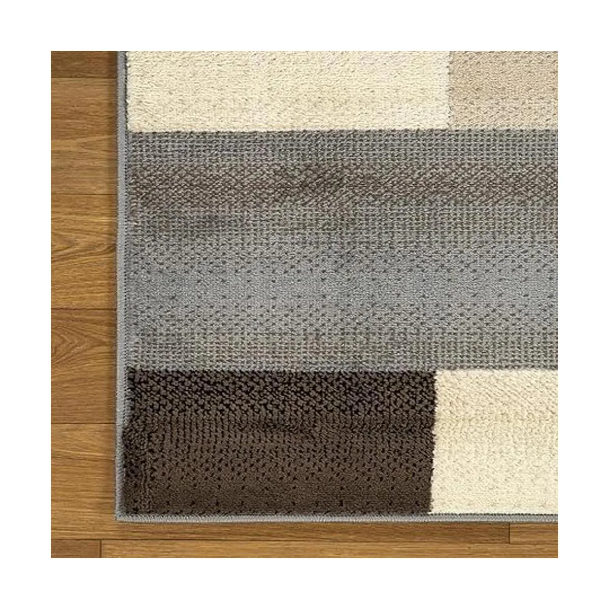 Superior Alfombra de área de diseño geométrico moderno de_4