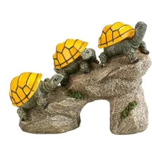 BoToys Tortugas alimentadas por energía solar en tronco_1