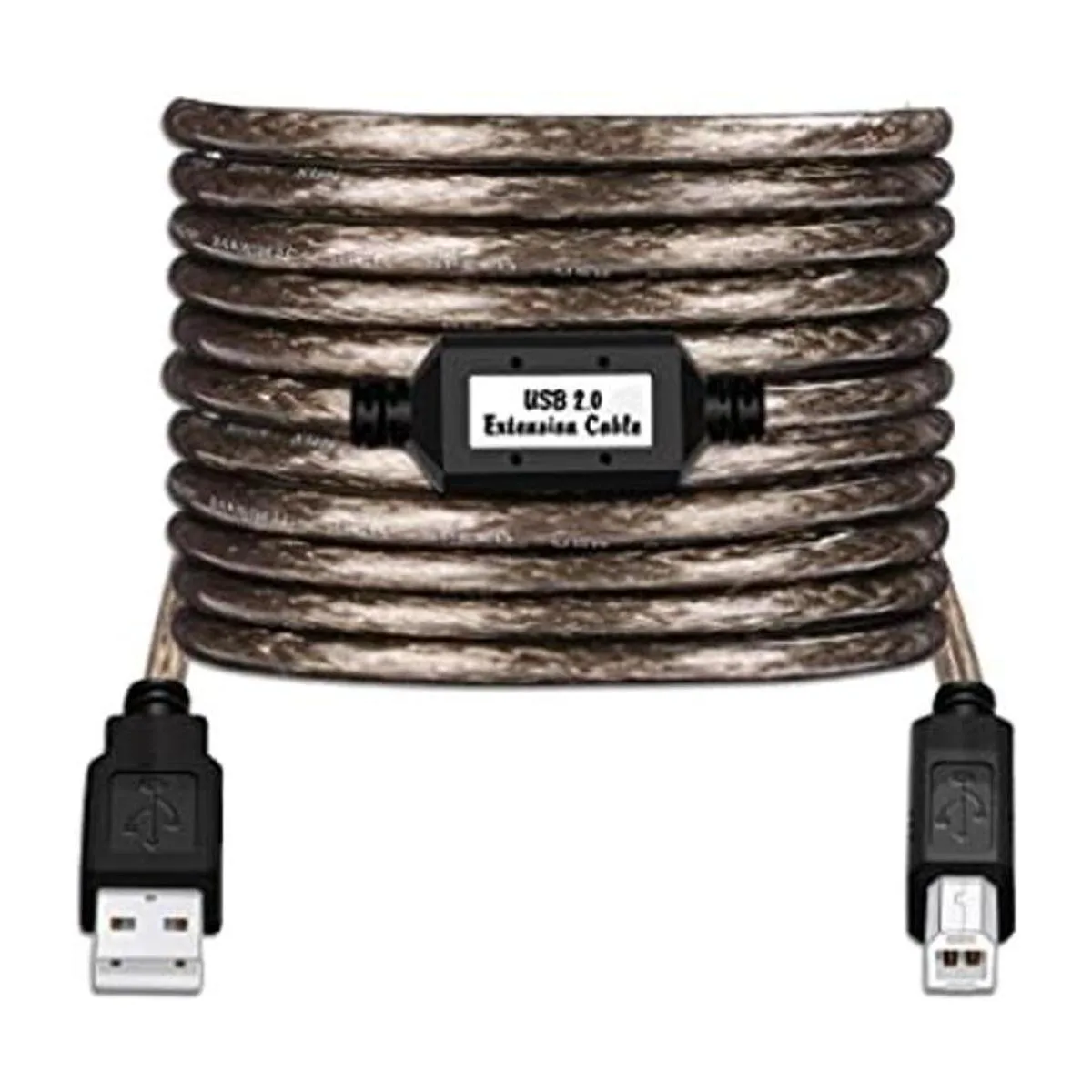 LDKCOK Cable de impresora USB 2.0 activo de 50 pies cable_1