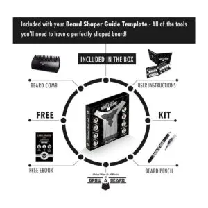 Herramienta de modelado de barba y barba para hombres_6