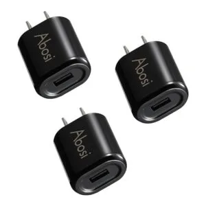 Cargador de pared Abosi 3 Pack 5V 1A UL Certificado_1