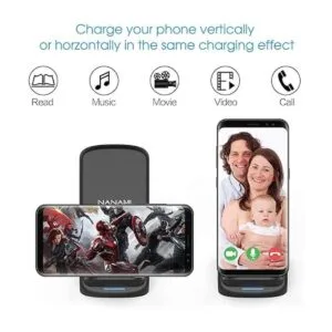 NANAMI Cargador inalámbrico rápido mejorado soporte de_3