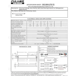 Fulham FH12UNV1400LCEC FireHorse 12 Balasto de_5