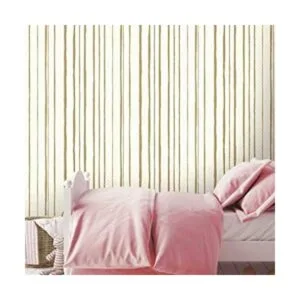 RoomMates RMK10703WP Papel pintado metálico dorado y rosa_1