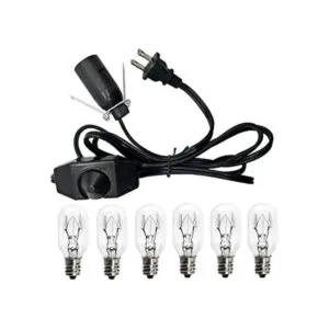 Haraqi Cable de lámpara de sal y bombillas cable de_1