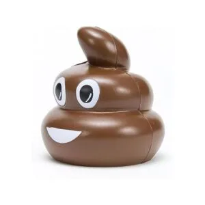 El emoji original de bola de estrés para caca Regalo_2