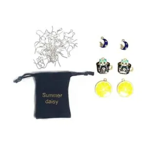 Summerdaisy 20 pares de pendientes de plata de ley 925 con_1