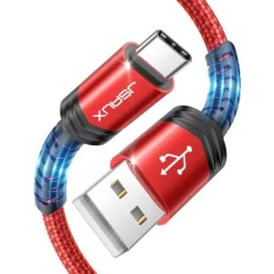 Cable USB tipo C 3A de carga rápida cable trenzado de_1