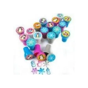 24 Pcs pingino Stampers para niños_4