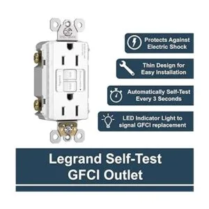 Legrand Radiant 2097WCCD12 Toma de corriente GFCI color_3