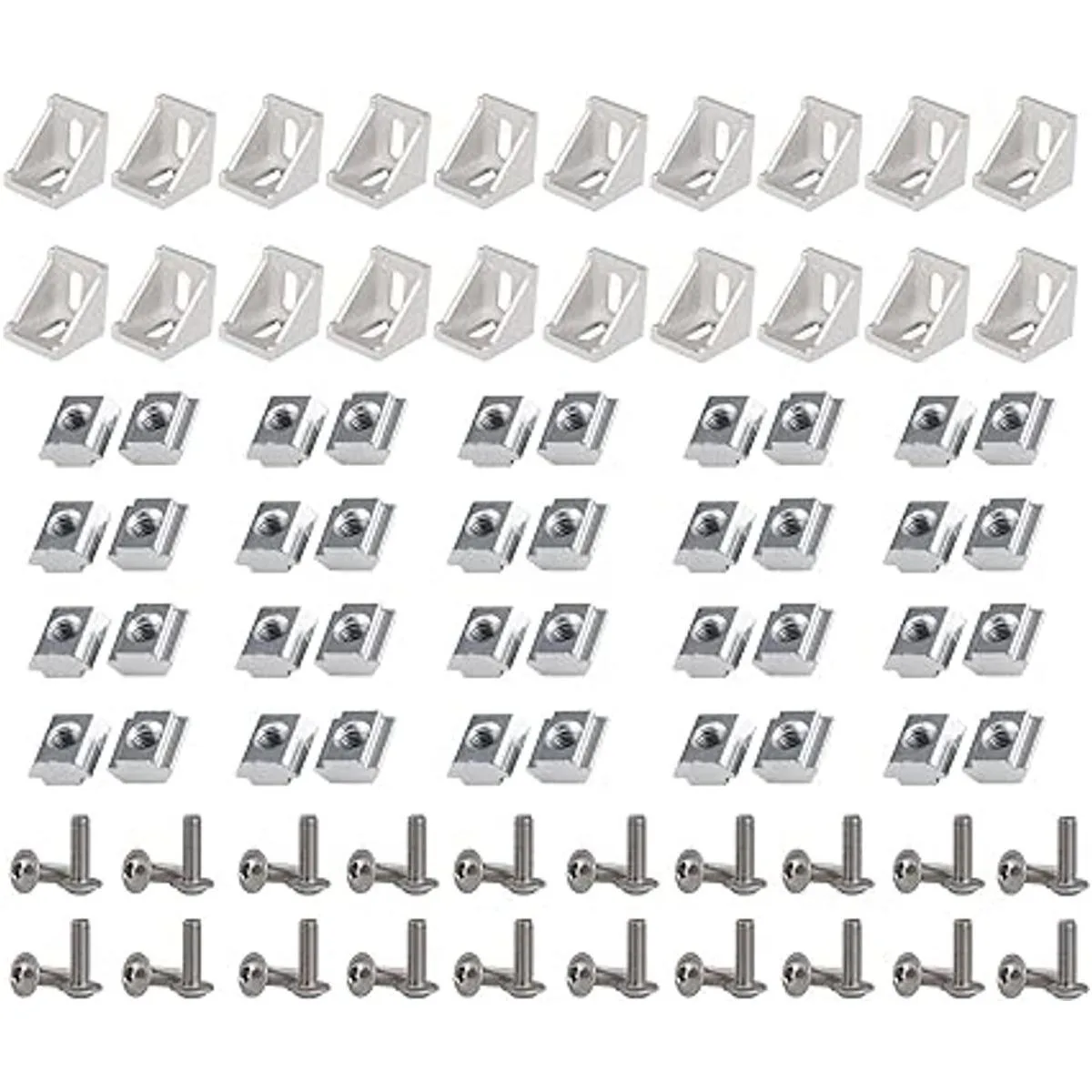 PZRT Juego de conectores de perfil de aluminio de la serie_1