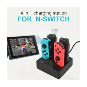 Estación de carga con cargador para Nintendo Switch_2