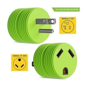 Leisure Cords Cable de extensión de 25 pies con adaptador_3