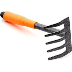 Finder acero cultivador rastrillo herramienta de jardín de_1