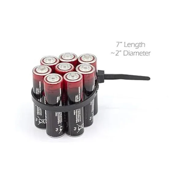 Bridas de cremallera de nailon blanco de 7.0 in Fuerte_3