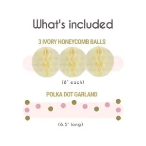 EpiqueOne 22 pompones de papel de seda para colgar_3