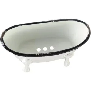 Foreside Home Garden Jabonera para bañera de esmalte_2