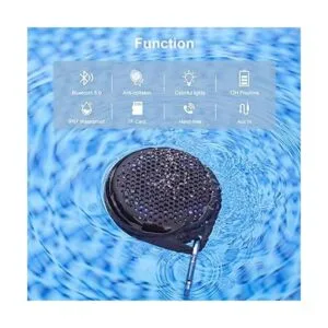 AVWOO Mini altavoz de ducha impermeabilidad IP67_2