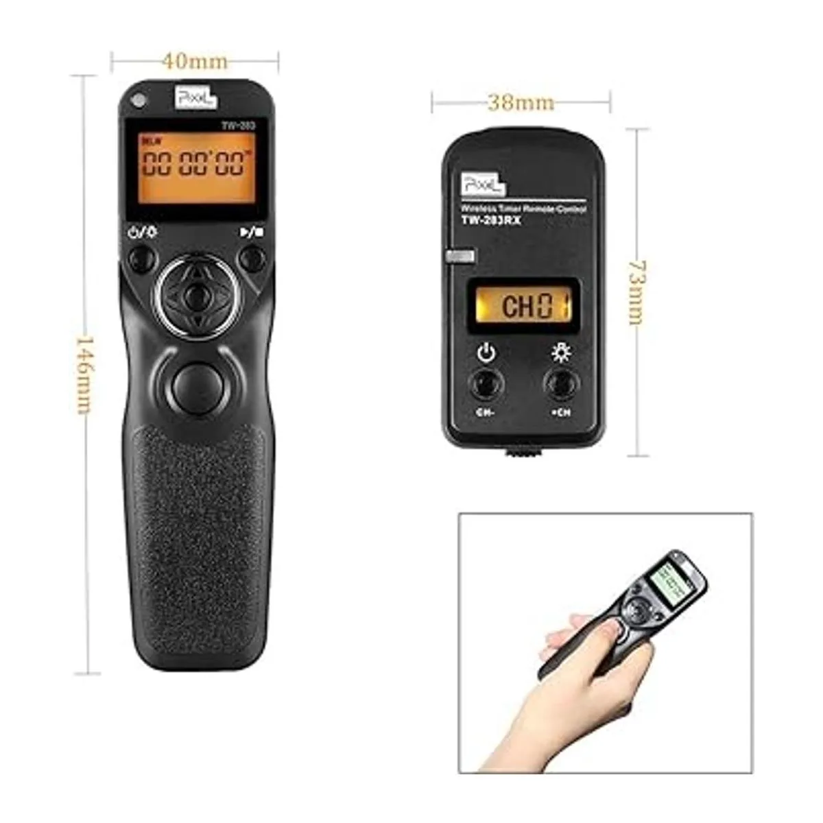 Pixel Control remoto con disparador de temporizador_3