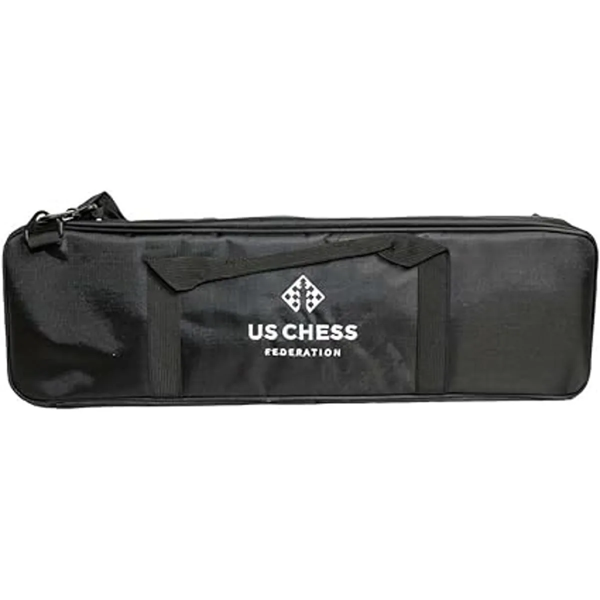 Juego de ajedrez con triple peso de ajedrez negro_2