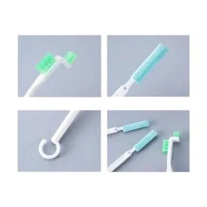 Coralpearl Juego de cepillos para limpieza con ranuras_3