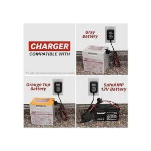 SafeAMP Cargador para ruedas de alimentación 12 V_2