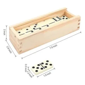 Juego de dominó doble seis juego de dominó para adultos_4