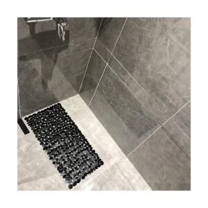 Alfombrillas de baño antideslizantes de piedra guijarros_3
