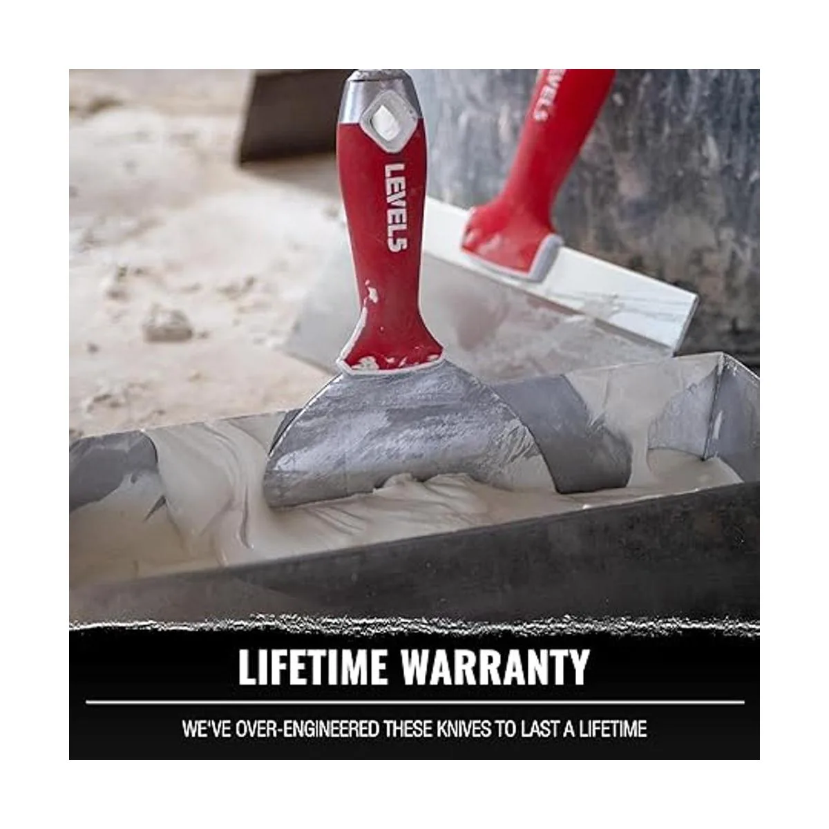 LEVEL5 Cuchillo de junta de yeso de acero inoxidable de_4