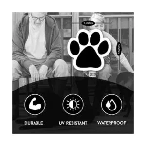 Magnet Me Up Calcomanía magnética negra en blanco 5_4