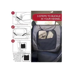 SPORT PET Perrera grande abierta con forma de pop jaula_4